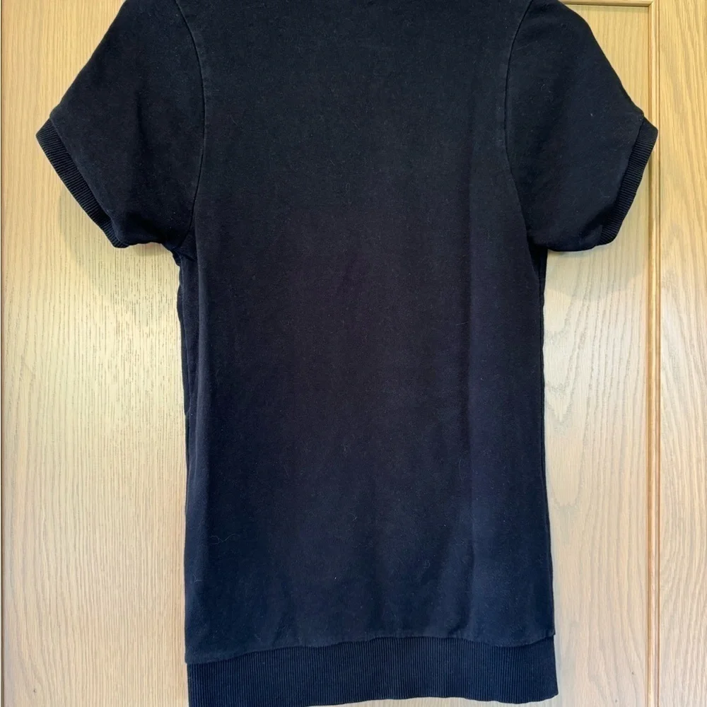 Moschino Teen Black Teddy Logo Sweatshirt Dress for Girls / Italy / 12 years